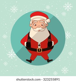 happy merry christmas design, vector illustration eps10 graphic 