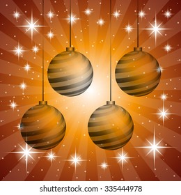 happy merry christmas design, vector illustration eps10 graphic 