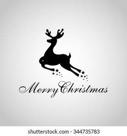happy merry christmas design, vector illustration eps10 graphic 
