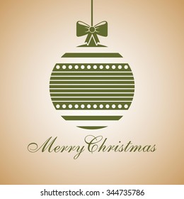 happy merry christmas design, vector illustration eps10 graphic 