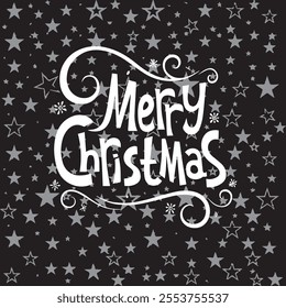 happy merry christmas greeting template 