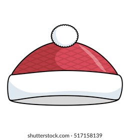 happy merry christmas hat card