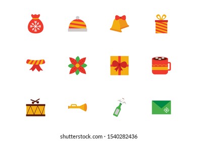 happy merry christmas icon vector illustration design