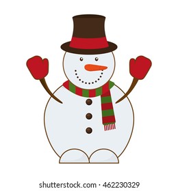 happy merry christmas icon vector illustration design