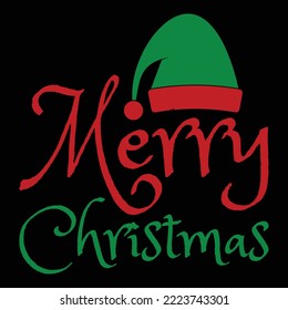Happy Merry Christmas t shirt design