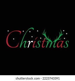 Happy Merry Christmas t shirt design