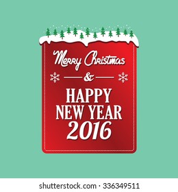happy merry christmas theme