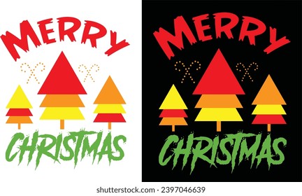 HAPPY MERRY CHRISTMAS t-shirt desing