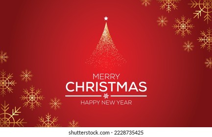 happy merry christmas vector, gold christmas and new year design vector, merry christmas 25 december