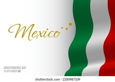 Happy Mexico independence day. vector illustration design