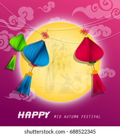 happy mid autumn festival