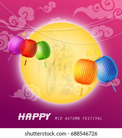 happy mid autumn festival