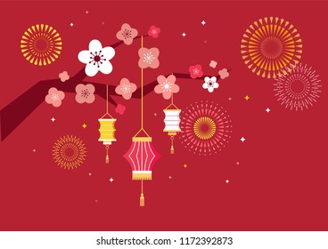 Happy Mid Autumn Festival Vector banner, background and poster