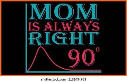 Happy Mom, Mommy, Ma, Mother’s Day T-shirt Design.