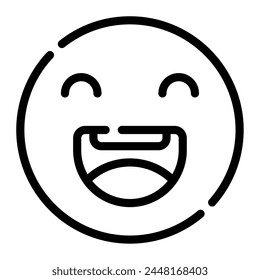Happy Moments Icon for web, app, infographic, etc
