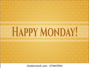Happy Monday! card with nice design