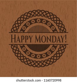 Happy Monday! wood emblem. Vintage.