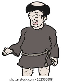 Happy monk