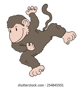 Happy monkey