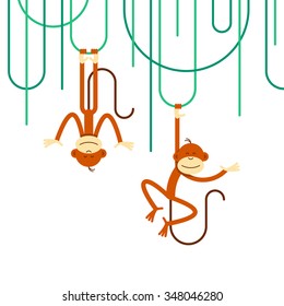 Happy monkeys