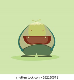 Happy monster