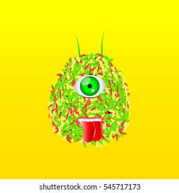 happy monster