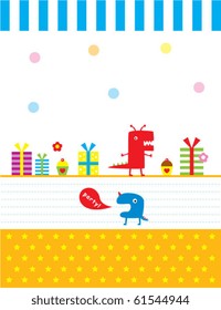 happy monster birthday