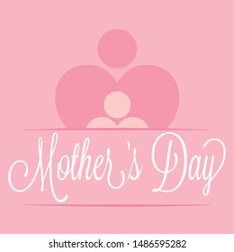Happy mother day background with some special objects