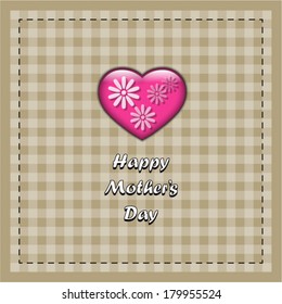 Happy mother day background, vector illustration