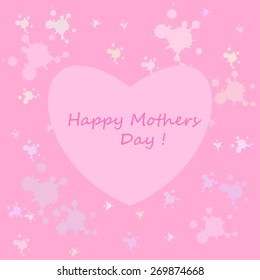 Happy mother day background, vector illustration