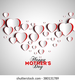Happy mother day background, vector illustratio