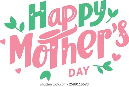 Happy mother day celebration caerd vector illustration