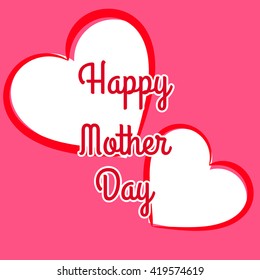 Happy mother day design illustration 09