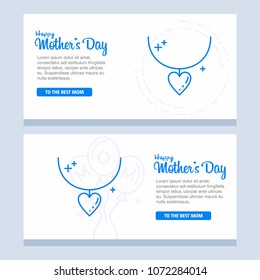 happy mother day, holiday background. can be use for sale advertisement, backdrop. vector