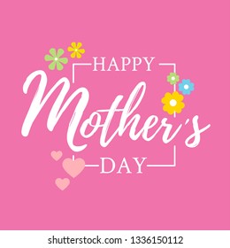 Happy Mother Day Illustration