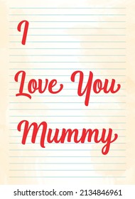 Happy mother day vector image. 