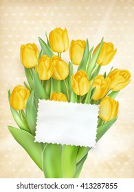 Happy mother s day, text on card. EPS 10 vector file included