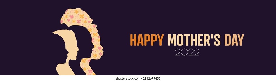 Happy Mother's Day 2022 banner.