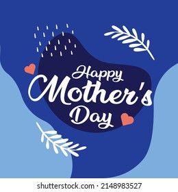 Happy Mother's day 2022 Invitation greeting card template