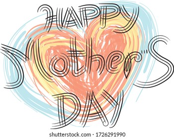 Happy Mother's Day - Abstract Image 