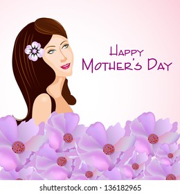 Happy Mothers Day background.