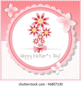 Happy Mother`s Day background or card.