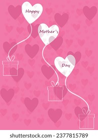 Happy Mother's Day. banner, Greeting card, poster