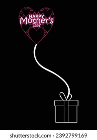 Happy Mother's Day. banner, Greeting card, poster