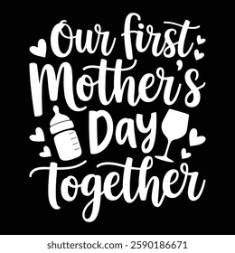 Happy Mother's Day, Best Mom Ever, Mom, Mom Baby, Cute Mom, Mother Life, Flower Mama, Motherhood, Funny Mother's Day, Vector Collection for Poster, Mug Apparel, and Clothing Print