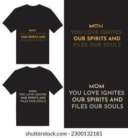 Happy Mother's Day Best T-Shirt design template