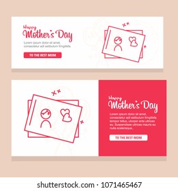 Happy Mother's Day Calligraphy Background