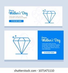 Happy Mother's Day Calligraphy Background