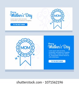 Happy Mother's Day Calligraphy Background
