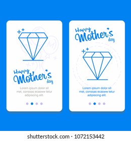 Happy Mother's Day Calligraphy Background